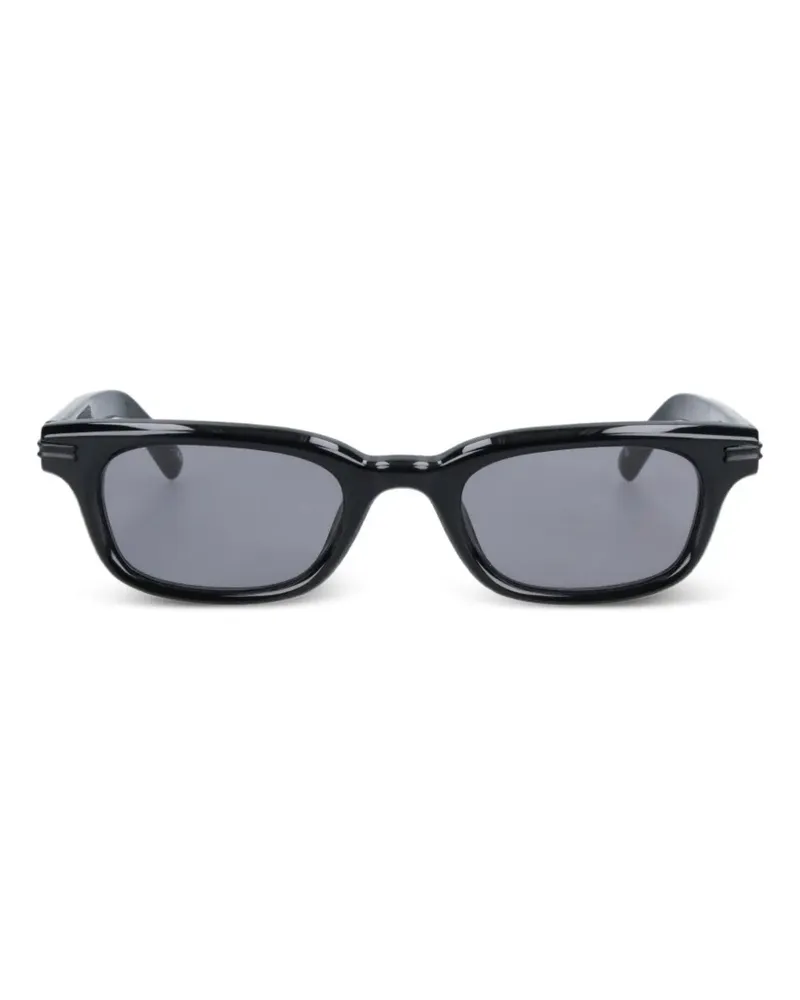 CHIMI Noct rectangle-frame sunglasses - Schwarz Schwarz
