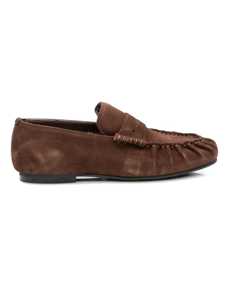 Alohas Aven suede loafers - Braun Braun