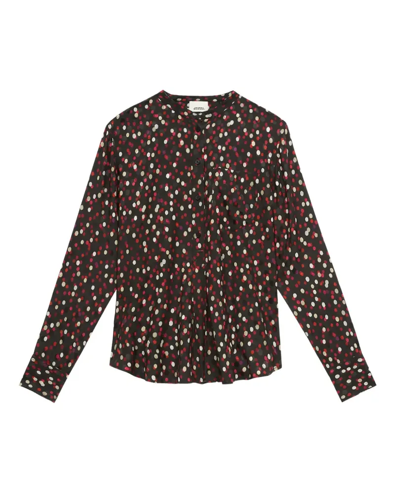 Isabel Marant Hemd mit Polka Dots - Braun Braun