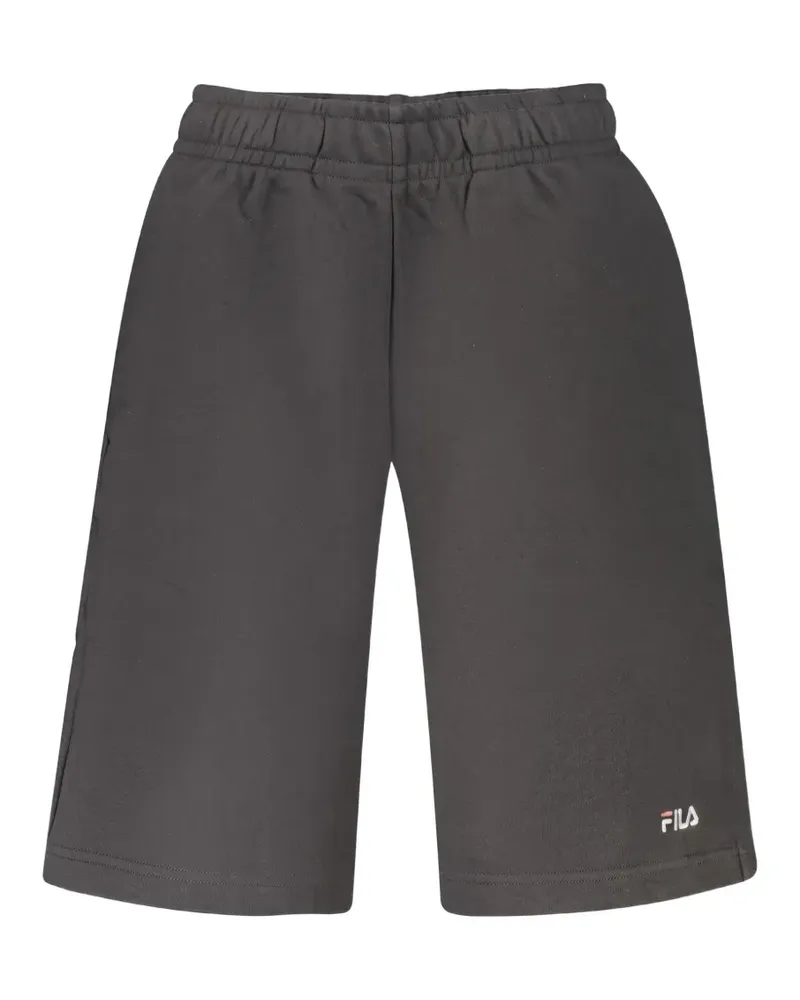 Fila Shorts mit Logo-Print - Schwarz Schwarz