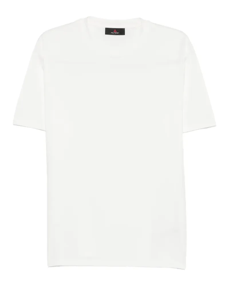 Peuterey logo-print short-sleeve T-shirt - Weiß Weiß