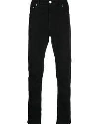 Etro Halbhohe Straight-Leg-Jeans Schwarz