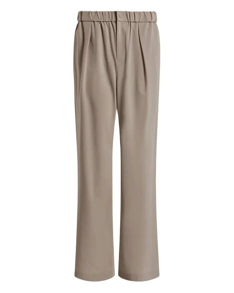 Varley Bundfaltenhose mit weitem Bein - Nude Nude