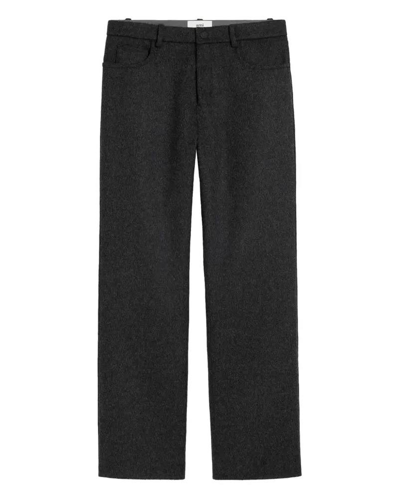 AMI Paris Klassische Hose - Grau Grau