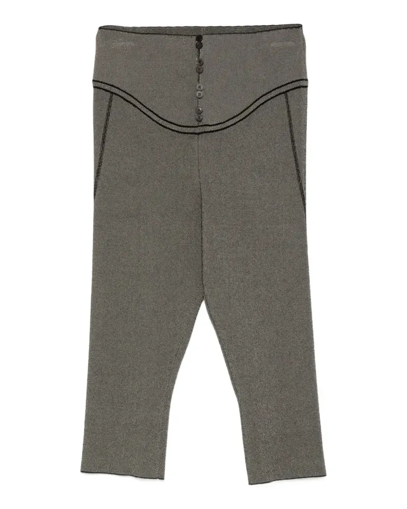 Jacquemus Sera Cropped-Leggings - Nude Nude