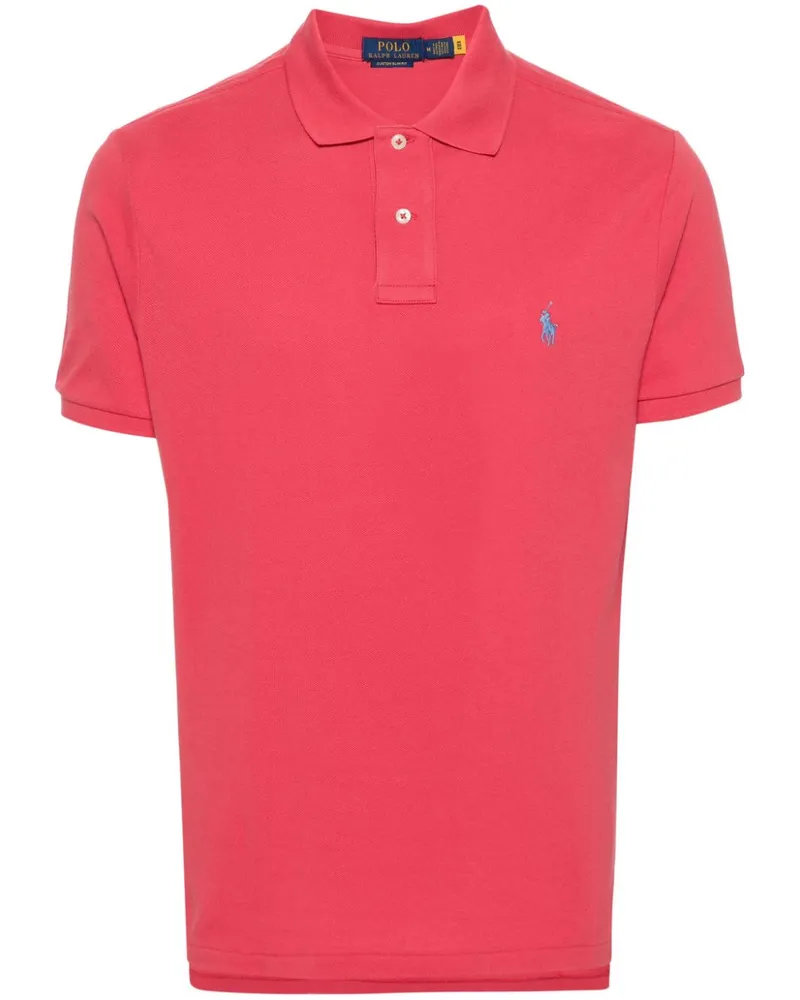 Ralph Lauren Poloshirt mit Polo Pony - Rot Rot