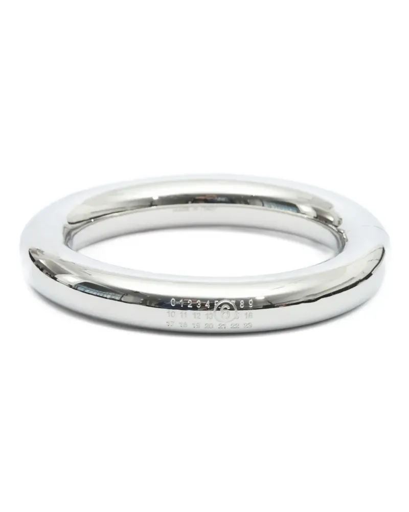 Maison Margiela Polierter Armreif - Silber Silber