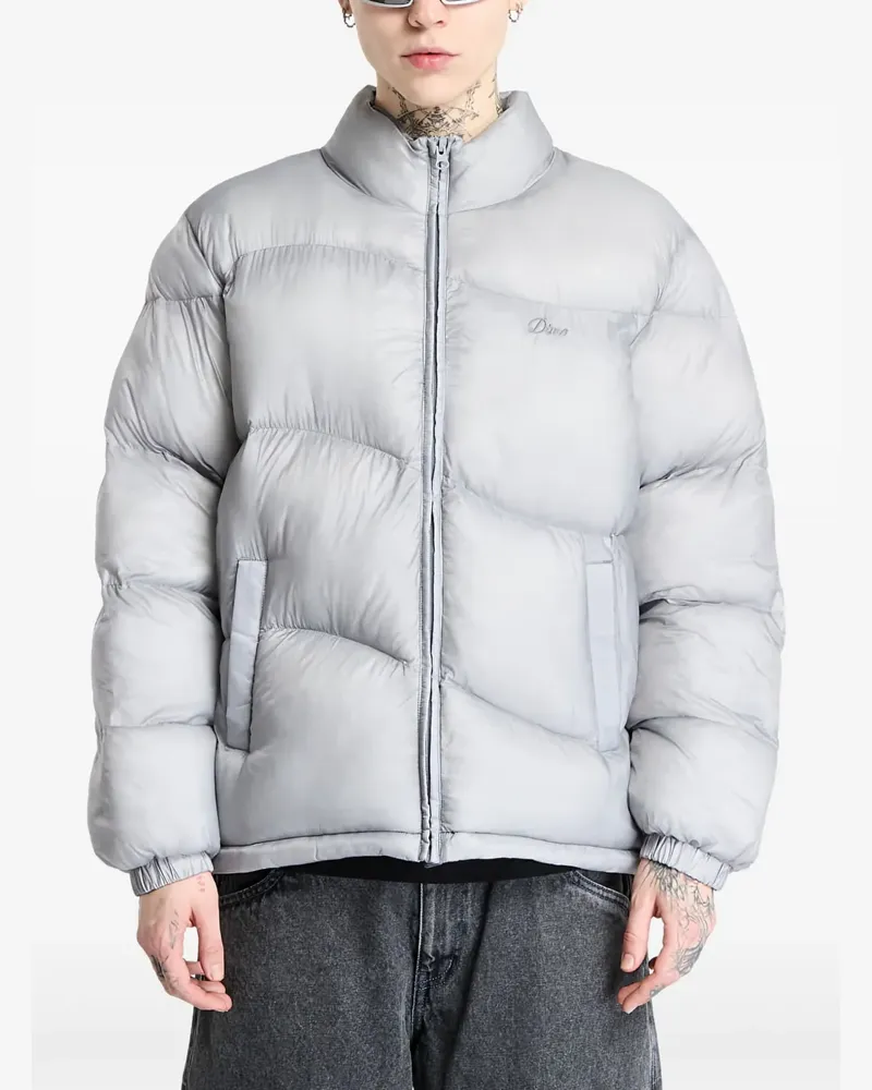 Dime Classic Steppjacke - Silber Silber