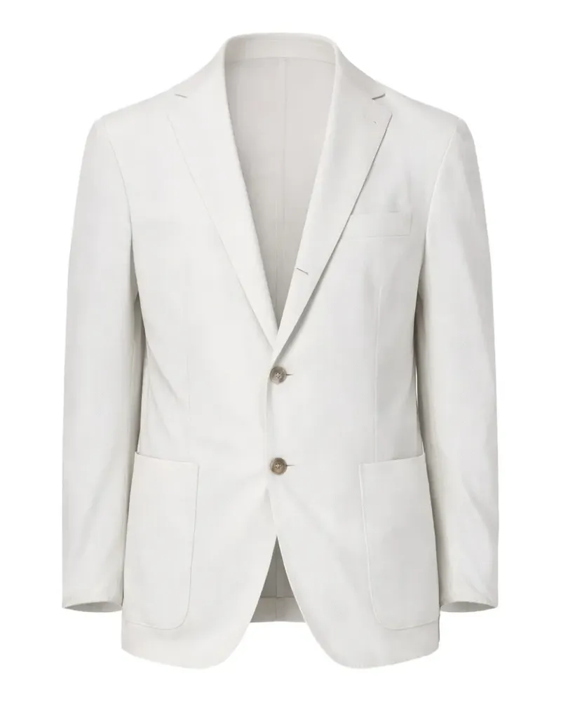 Eleventy Einreihiges Sakko - Weiß Weiß