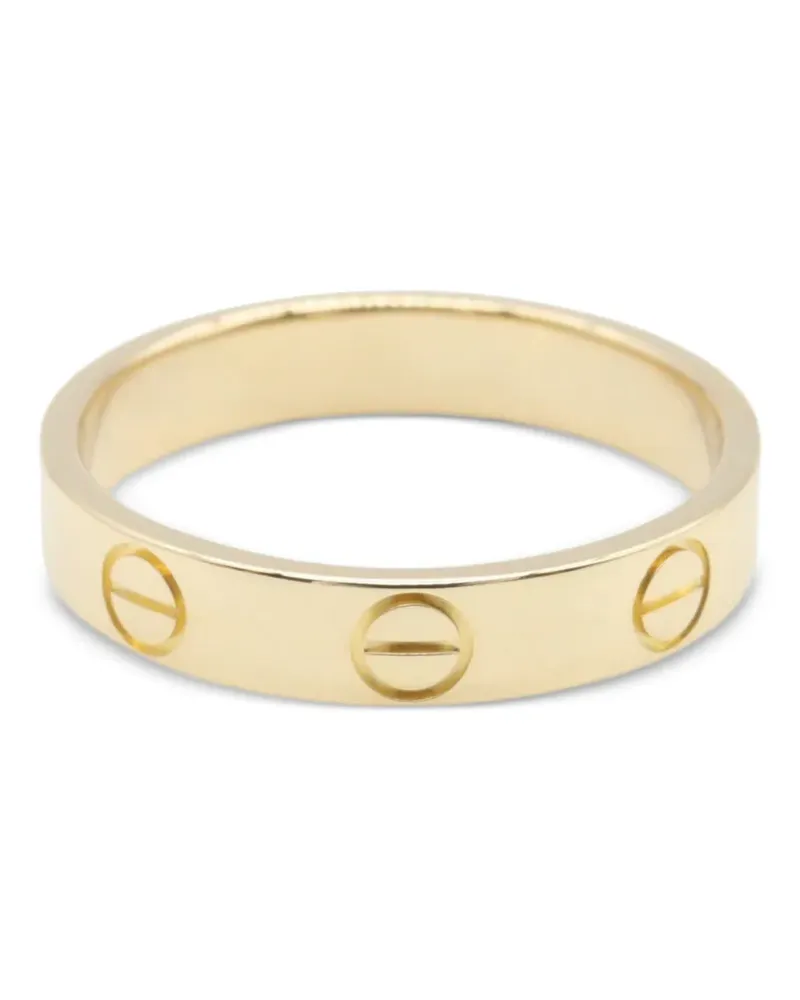 Cartier 2010s mini Love Ring - Gold Gold