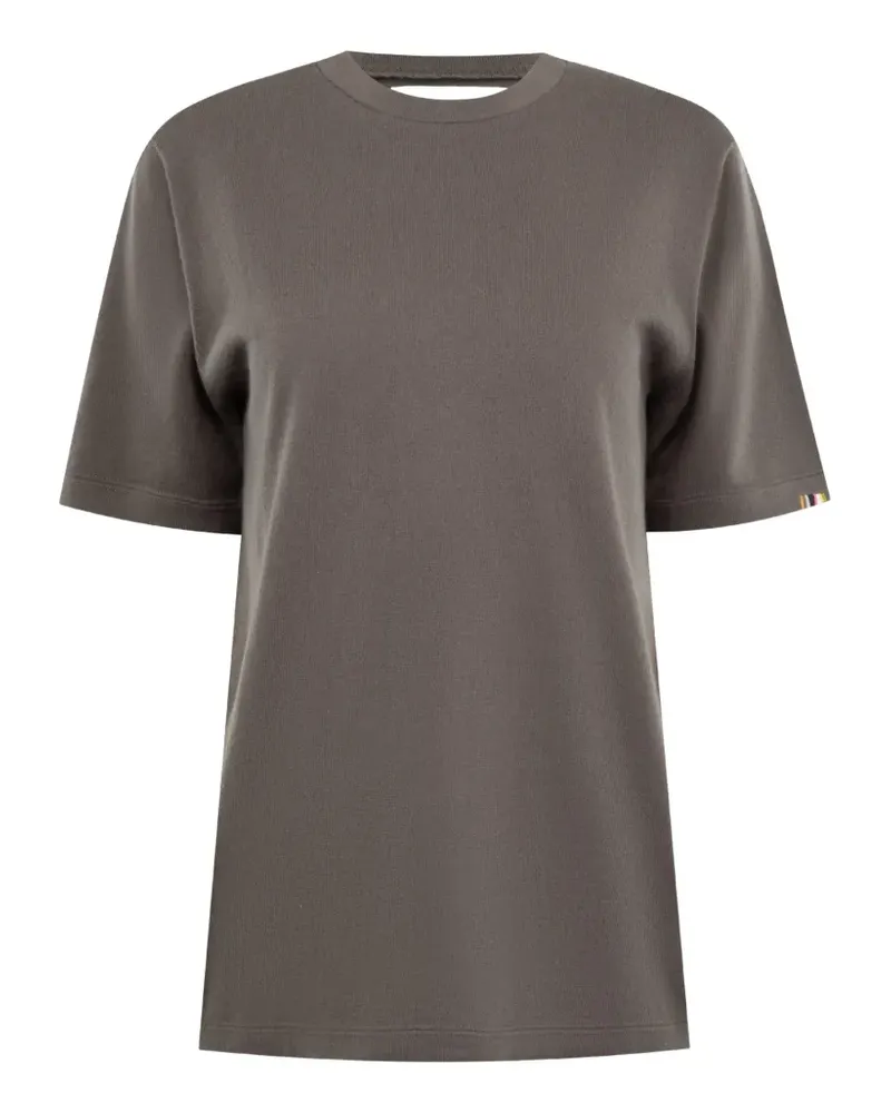 extreme cashmere James cut-out t-shirt - Braun Braun