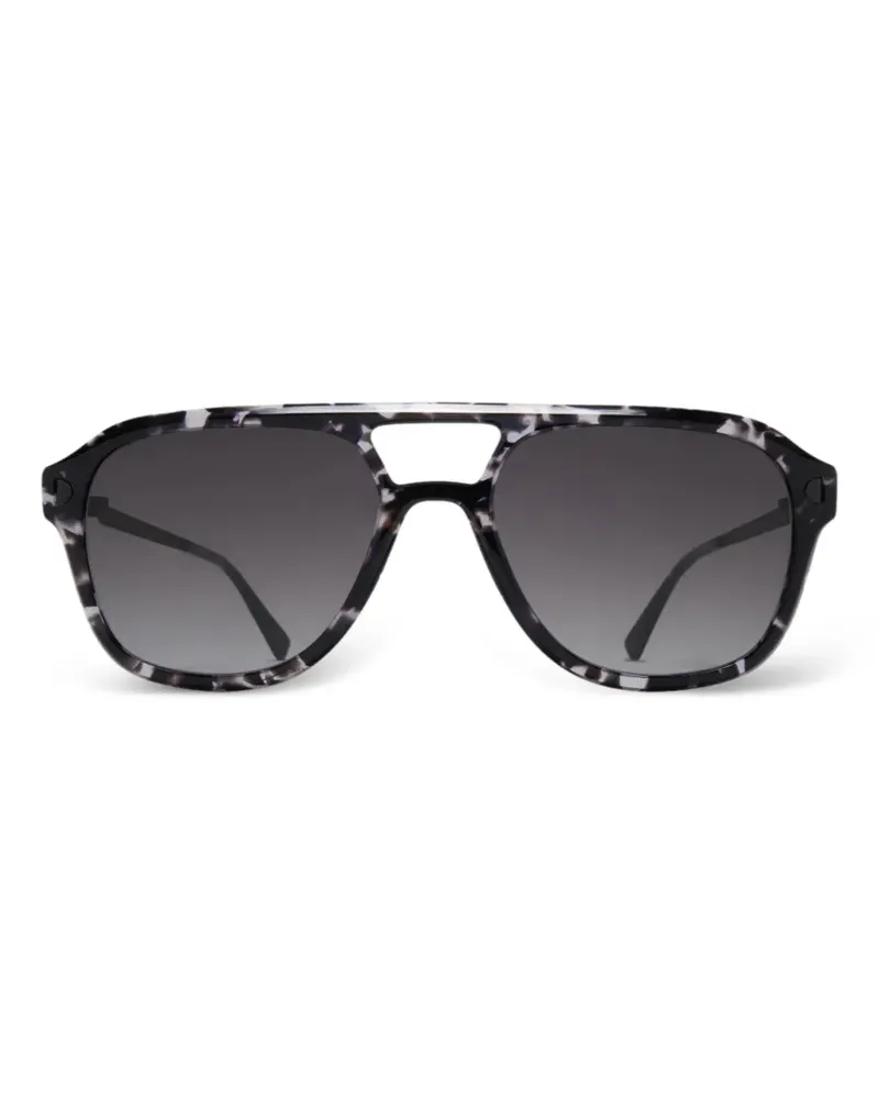 Mykita Lavand pilot-frame sunglasses - Schwarz Schwarz
