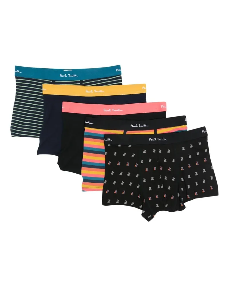 Paul Smith 4er-Pack Boxershorts mit Print-Mix Schwarz