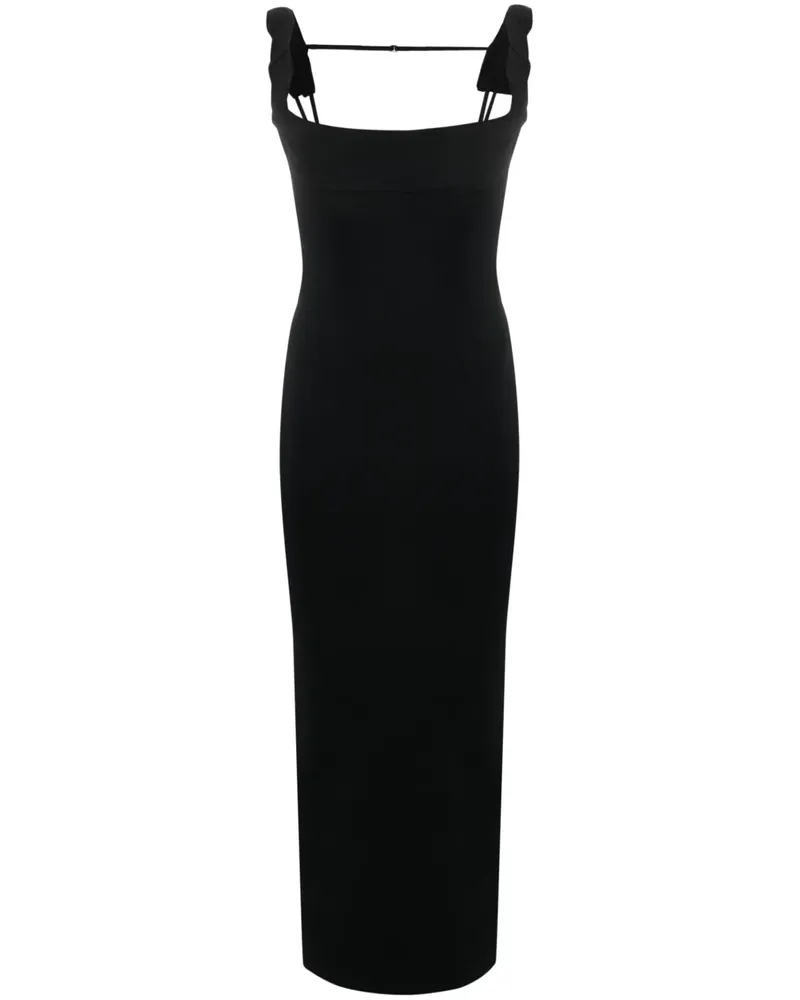 Jacquemus La robe maille Alca Kleid - Schwarz Schwarz