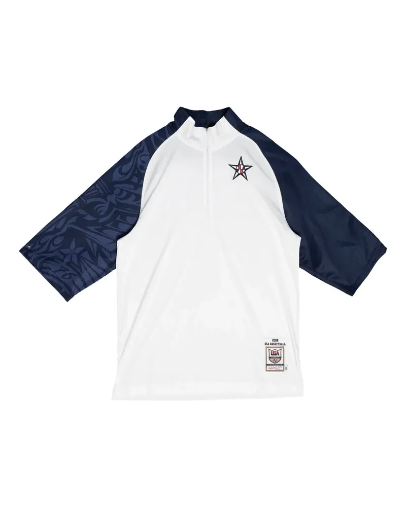 Mitchell & Ness NBA USA 2008" Basketball-Shirt - Weiß Weiß