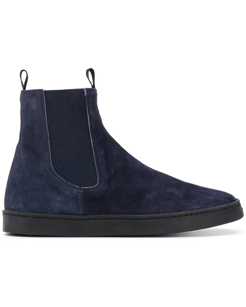 Officine Creative Italia Stiefel aus Wildleder - Blau Blau