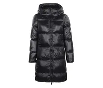 Kapuzenjacke mit Reißverschluss - Schwarz