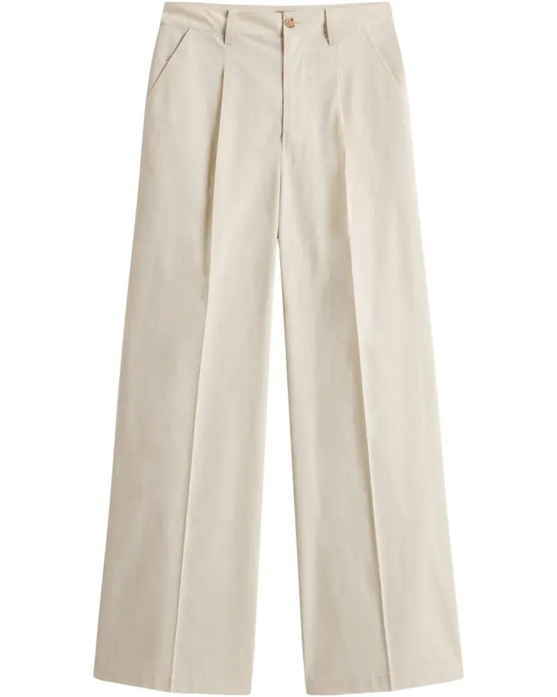 Woolrich Hose mit Bügelfalten - Nude Nude
