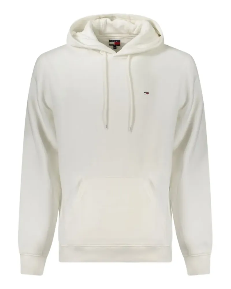 Tommy Hilfiger logo-patch drawstring hoodie - Nude Nude