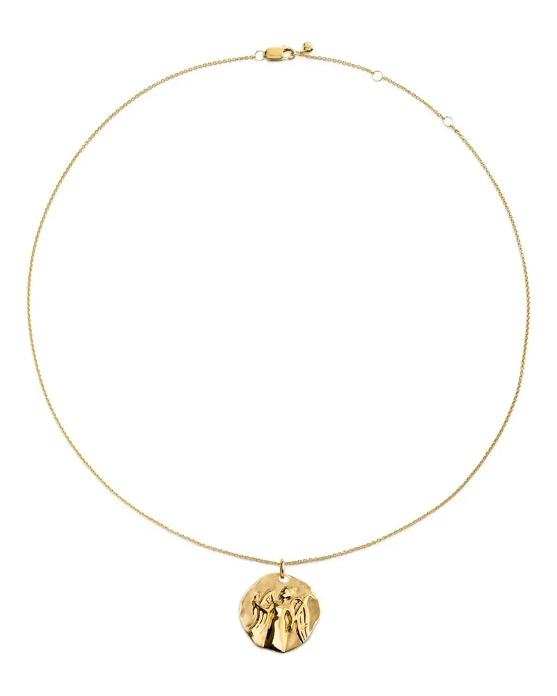 Monica Vinader GP Zodiac Virgo Halskette - Gold Gold