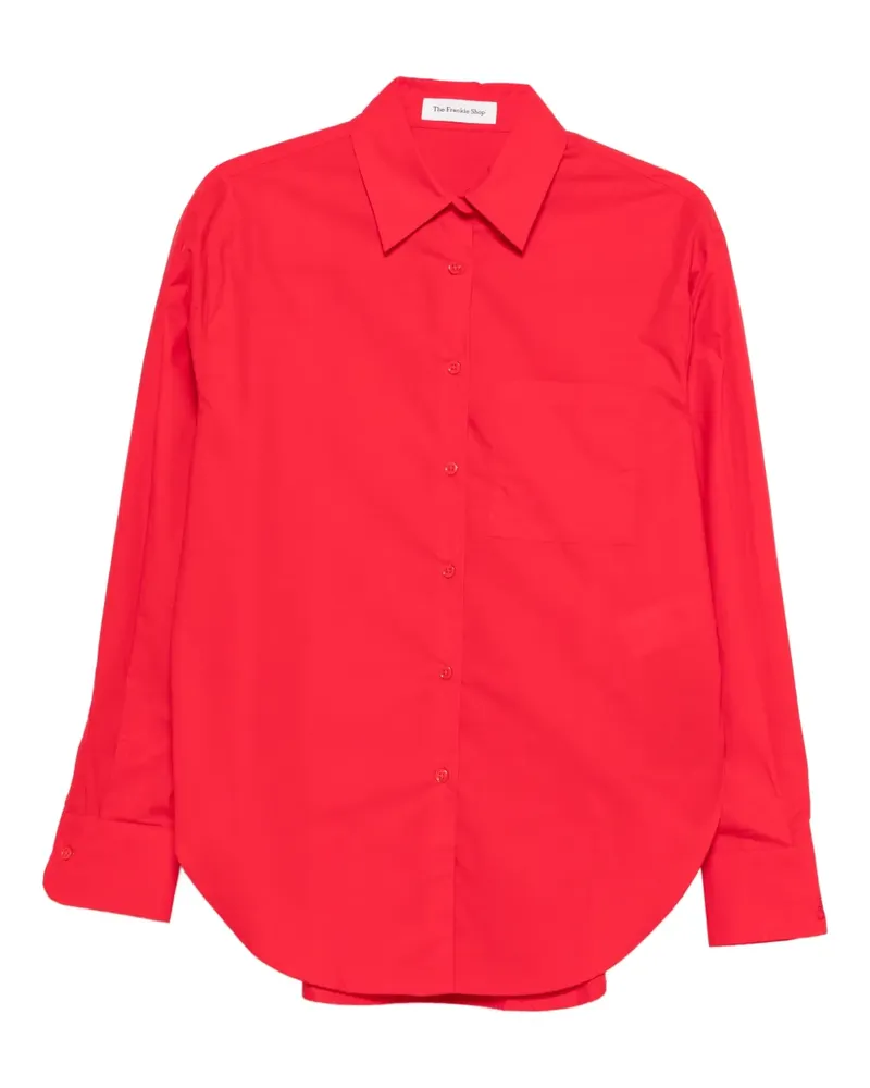 FRANKIE Shop Lui button pocket shirt - Rot Rot