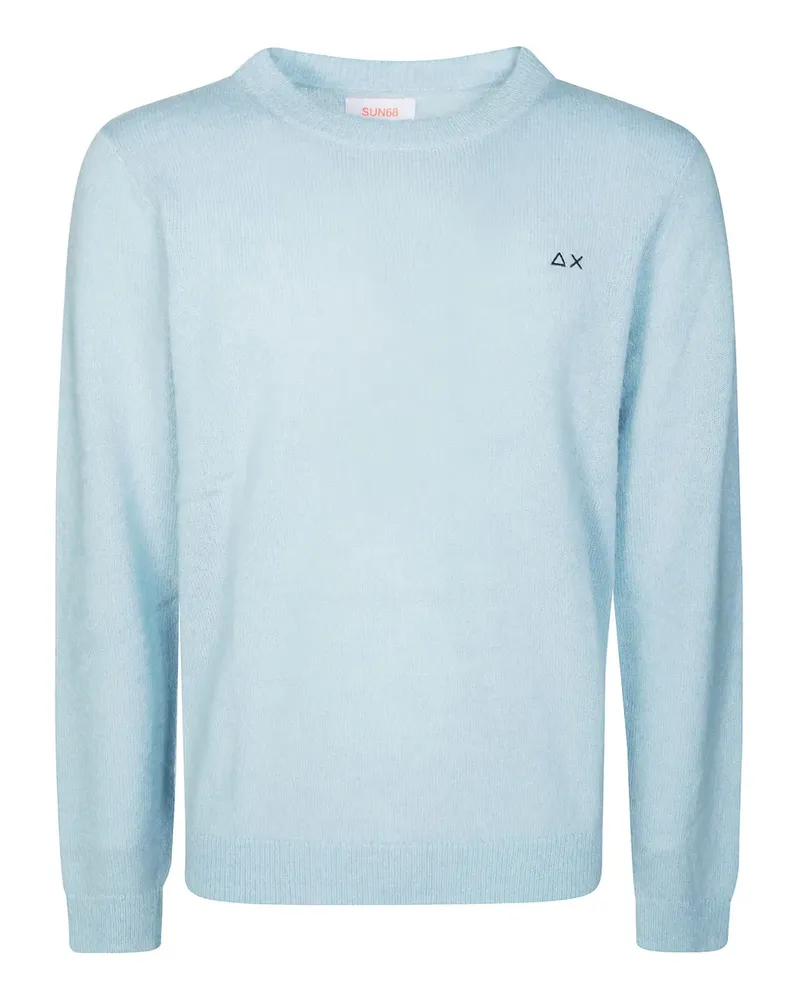 Sun68 Bestickter Bice Pullover - Blau Blau