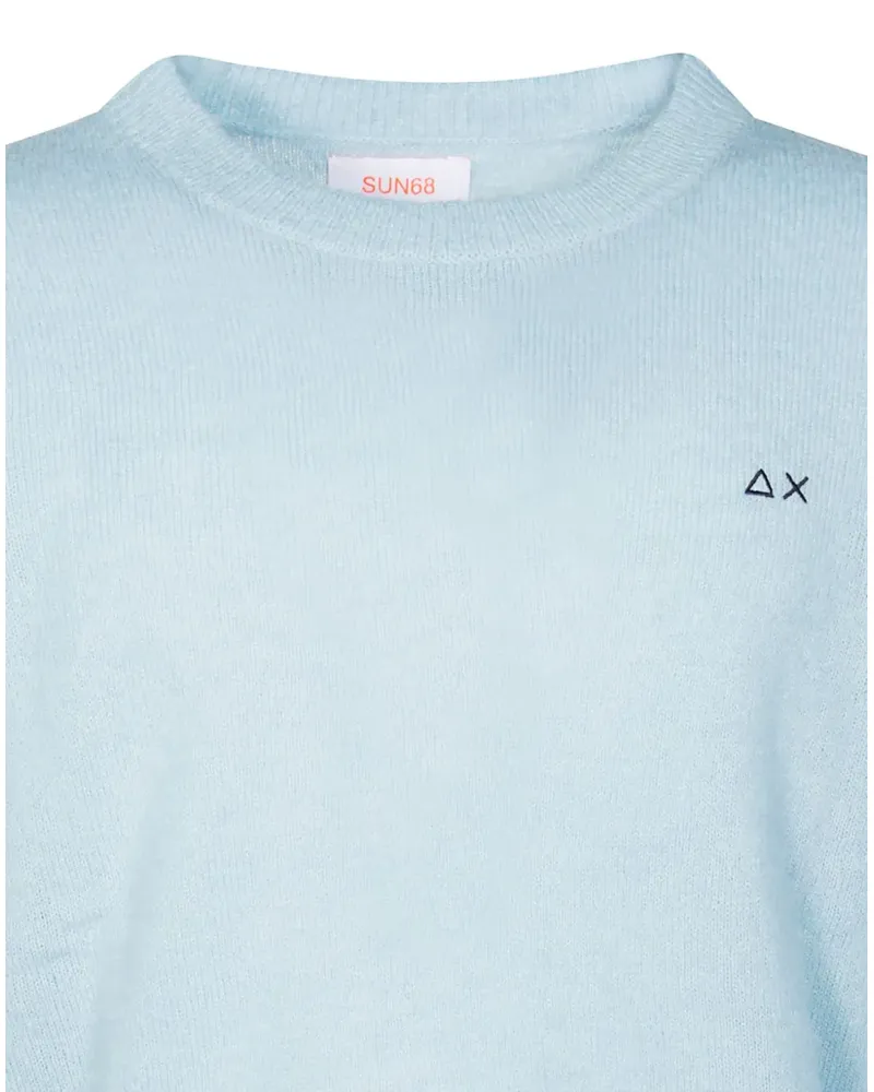 Sun68 Bice embroidered sweater - Blau Blau