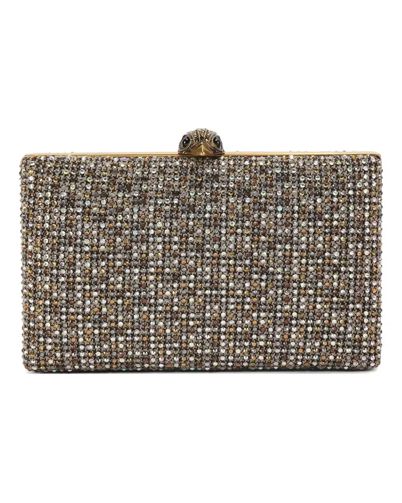 Kurt Geiger Kensington Clutch mit Kristallen - Gold Gold