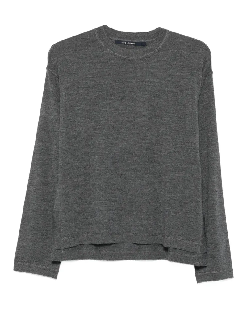 Sofie D'Hoore Mateo Pullover mit rundem Ausschnitt - Grau Grau