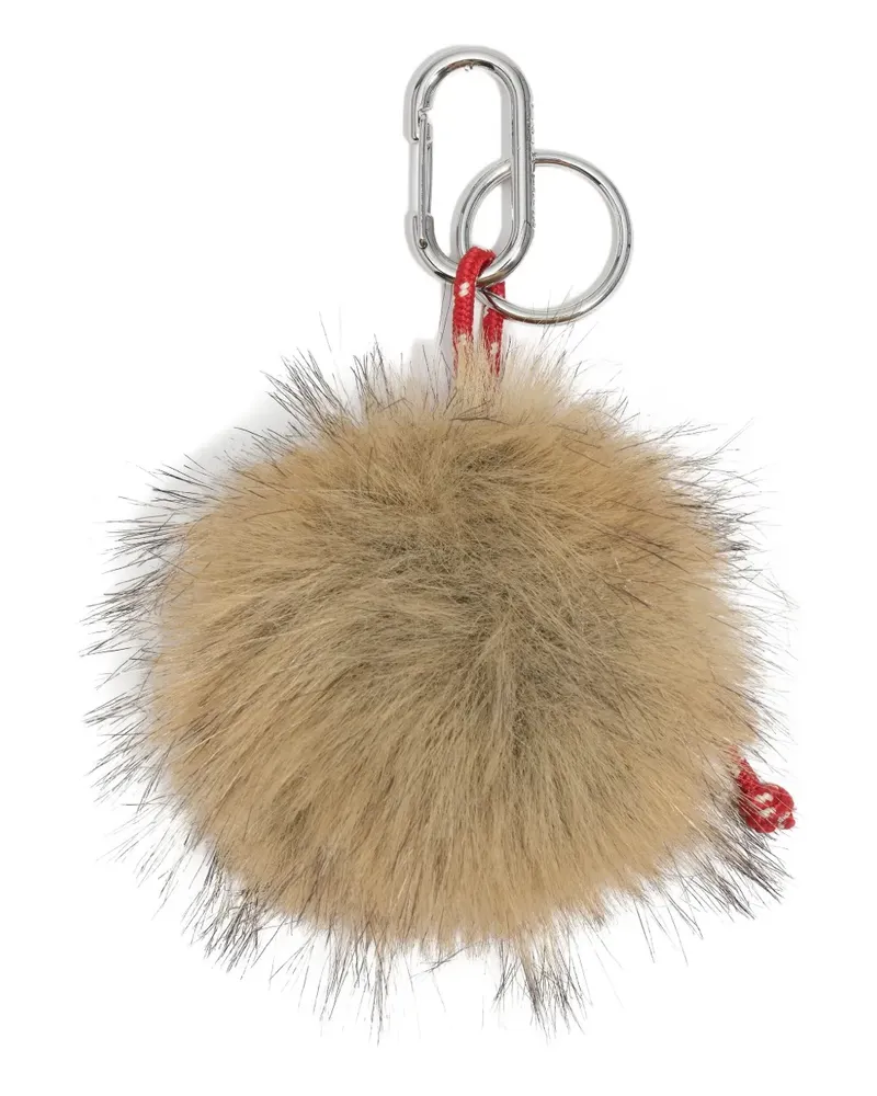 BIMBA Y LOLA Schlüsselanhänger aus Faux Fur - Nude Nude