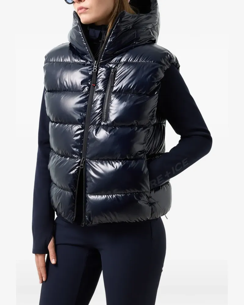 Bogner Fire & Ice Naima hooded gilet - Blau Blau