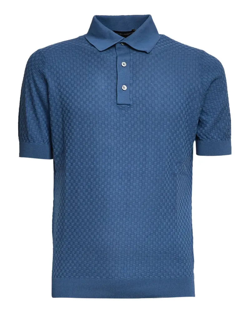 Filippo de Laurentiis button short-sleeve polo shirt - Blau Blau