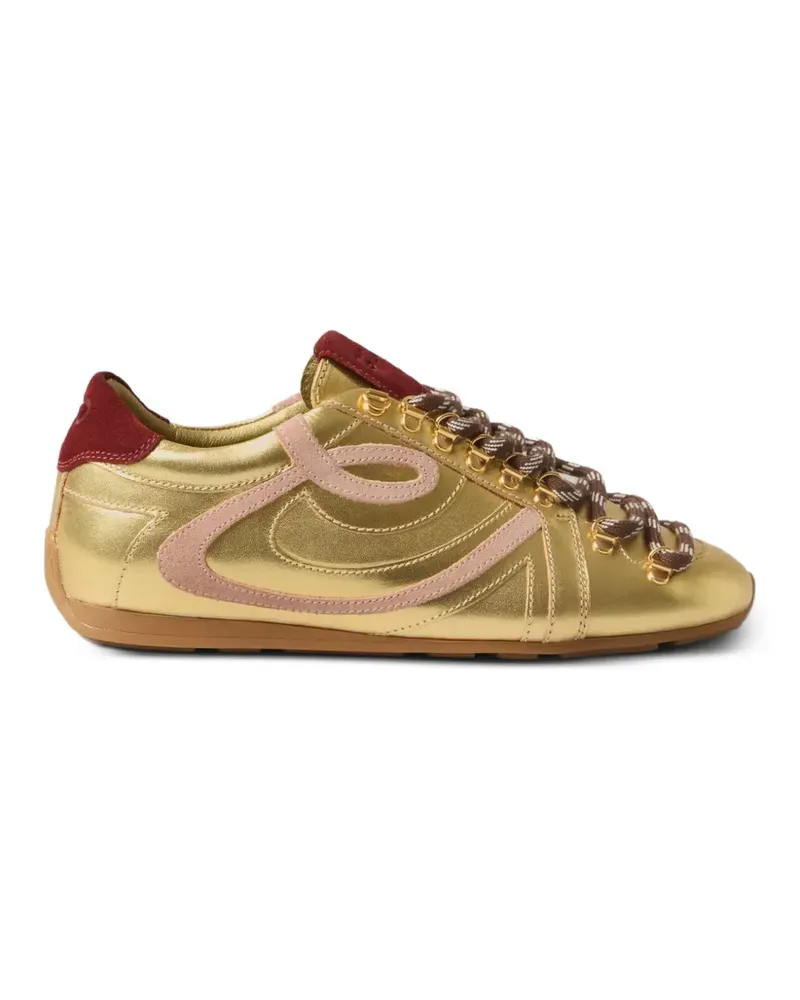Claudie Pierlot Swing Sneakers - Gold Gold