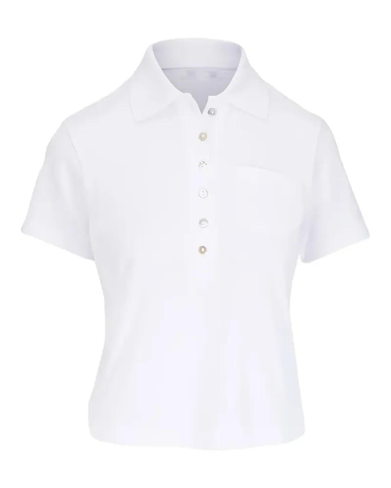 Vince button-up polo shirt - Weiß Weiß