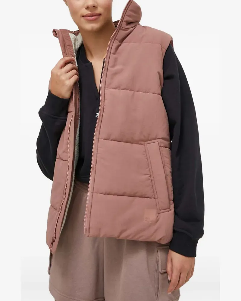 Jack Wolfskin padded zip gilet - Rosa Rosa