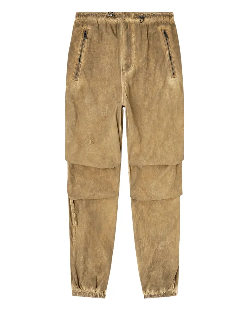 Diesel P-Stitch-Treat zip-pocket trousers - Nude Nude