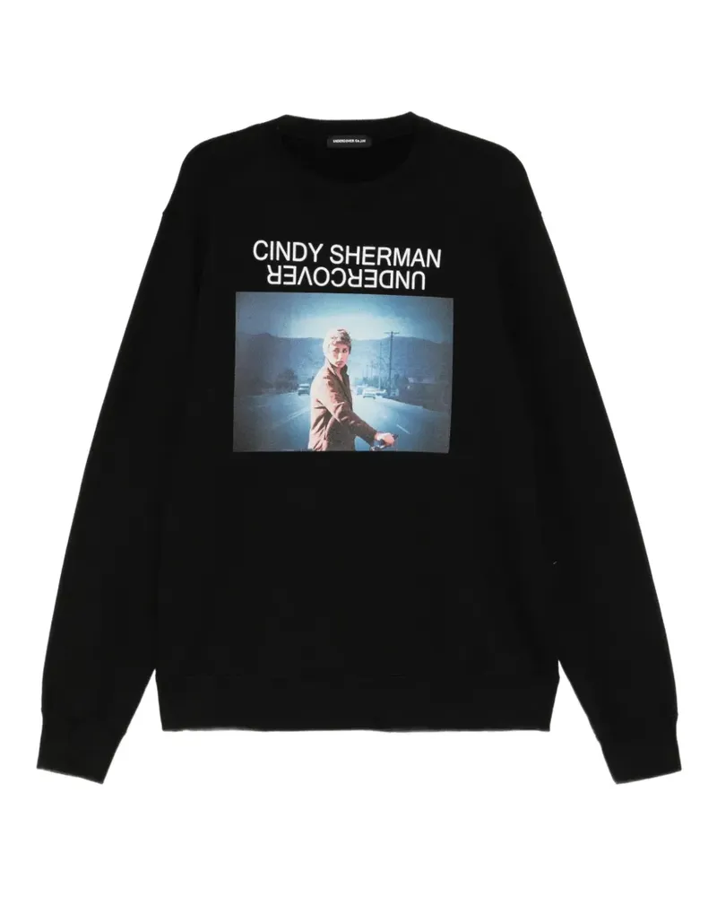 Undercover Cindy Sherman graphic-print sweater - Schwarz Schwarz