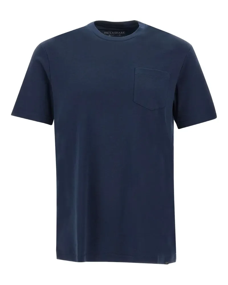 Paul & Shark T-Shirt aus Jersey - Blau Blau
