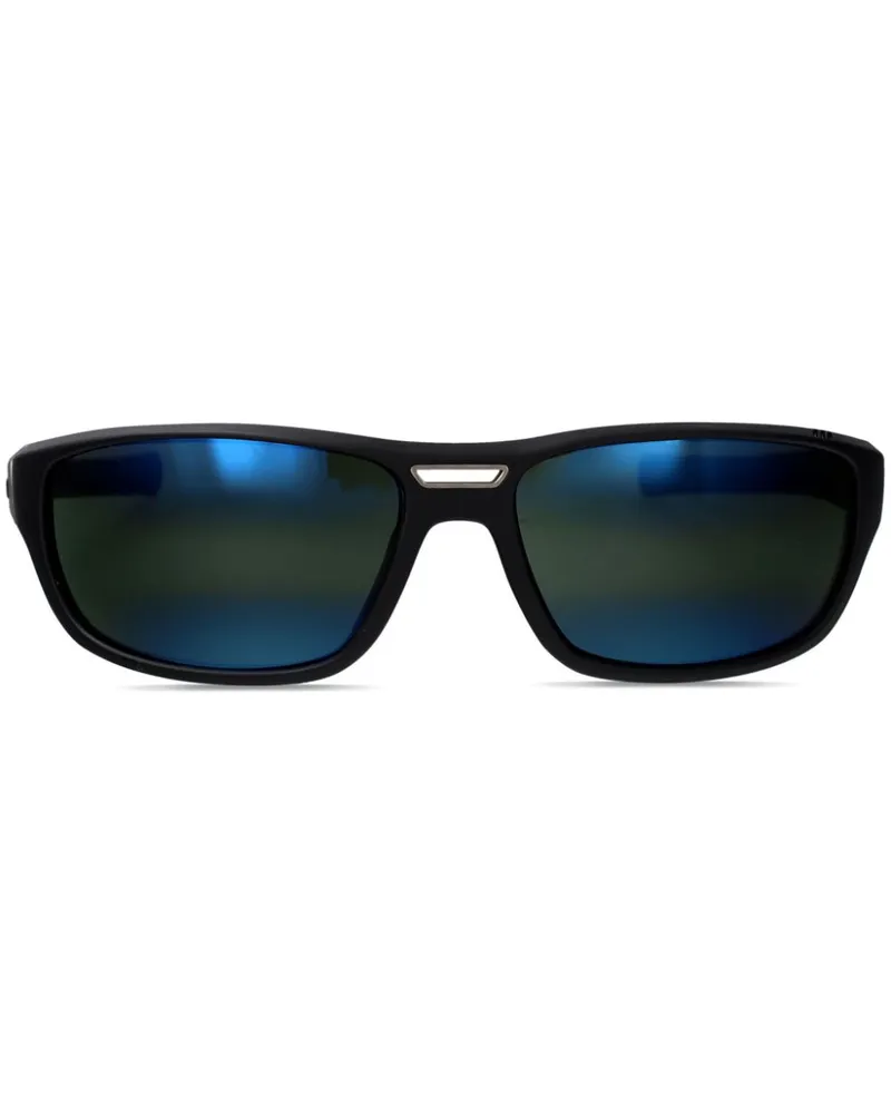 Vuarnet Sonnenbrille mit eckigem Gestell - Schwarz Schwarz