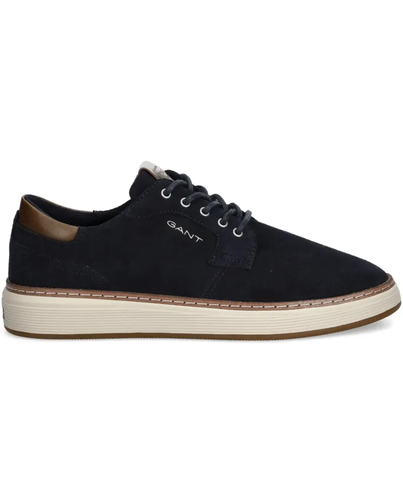 Gant lace-up panelled sneakers - Blau Blau