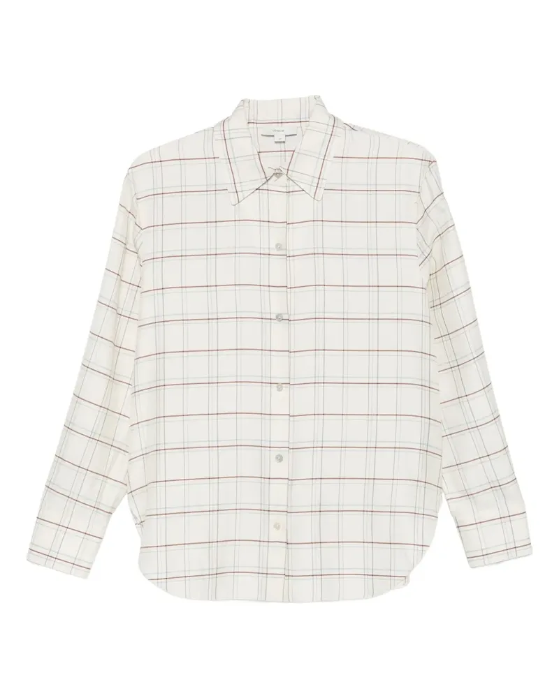 Vince Hemd mit Karomuster - Nude Nude