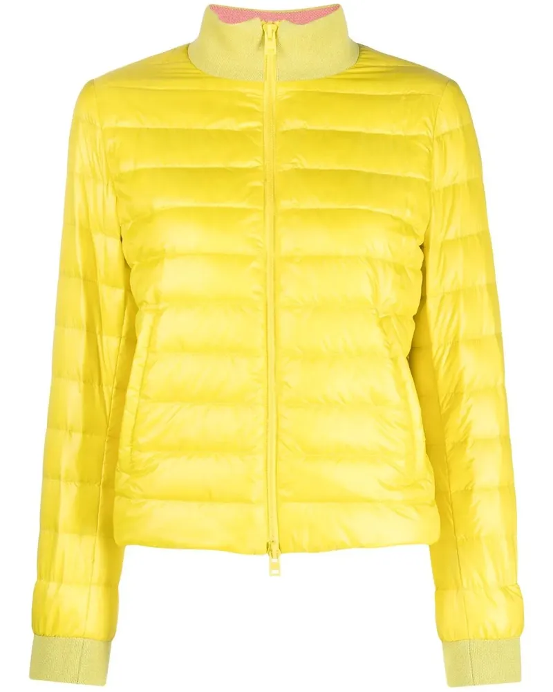 Herno Gefütterte Globe Jacke - Gelb Gelb