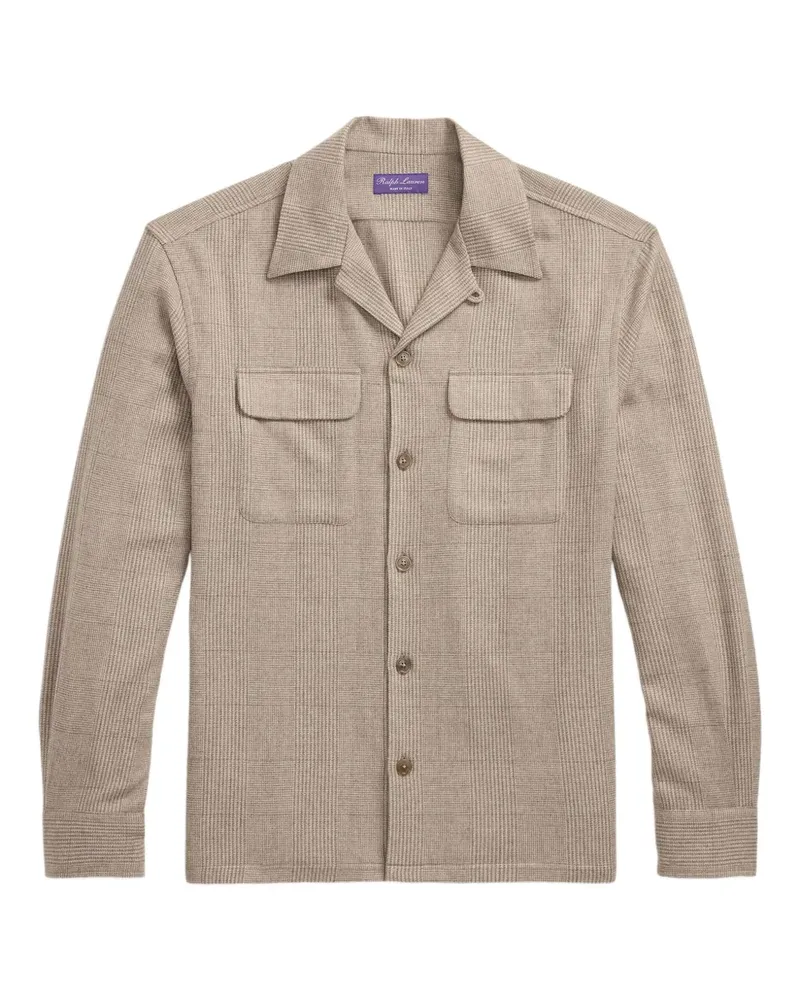 Ralph Lauren Hemd mit Karomuster - Nude Nude