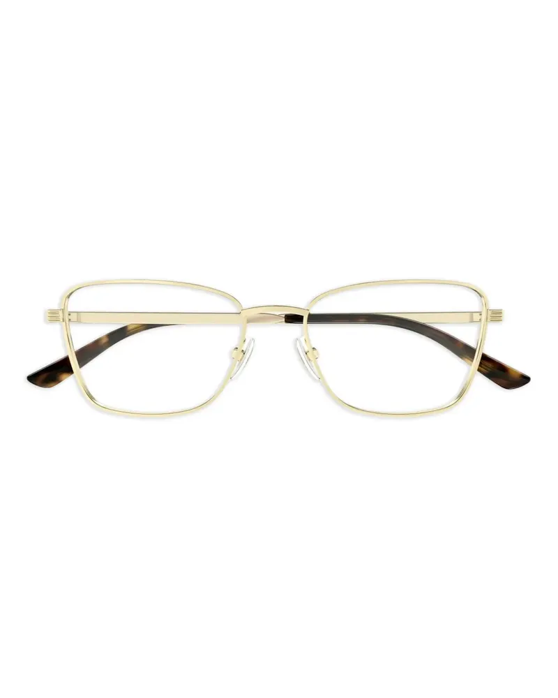 Gucci Brille mit eckigem Gestell - Gold Gold