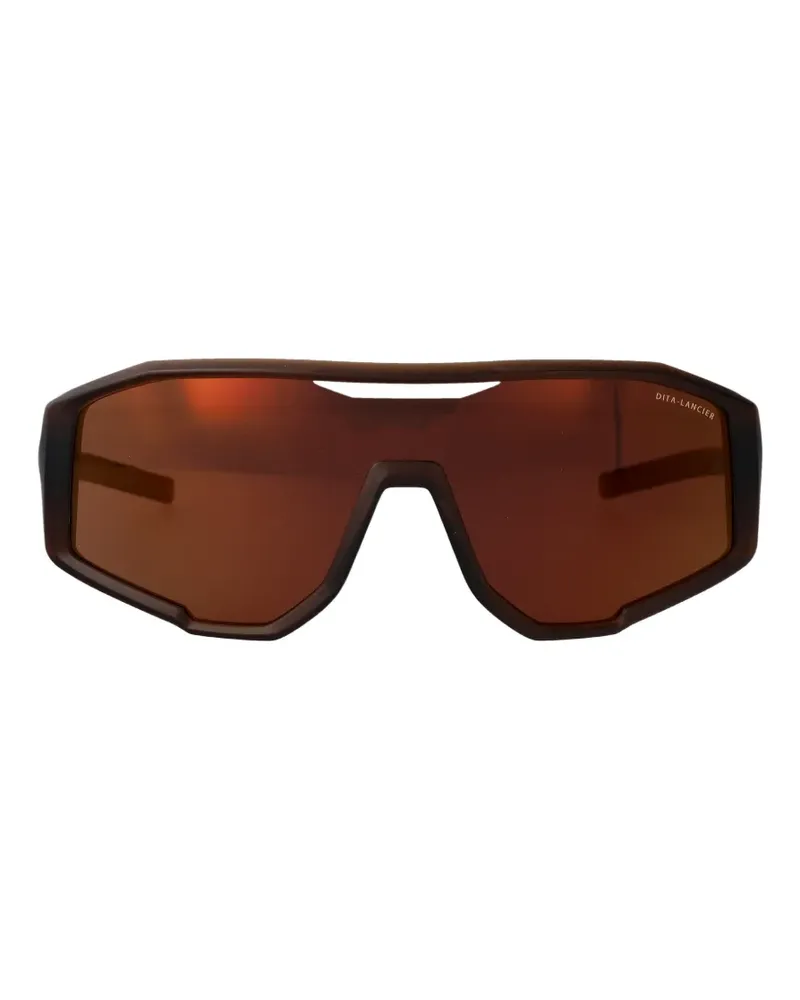 DITA LSA-718 geometric-frame sunglasses - Braun Braun