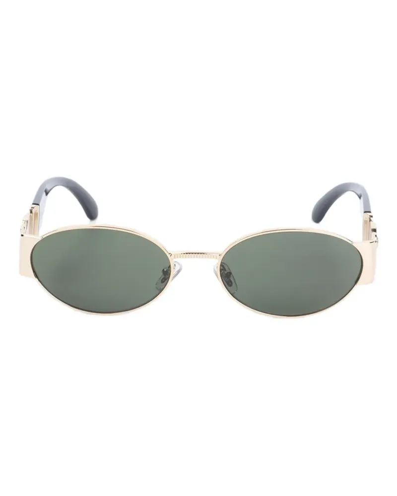 Versace oval-frame sunglasses - Gold Gold