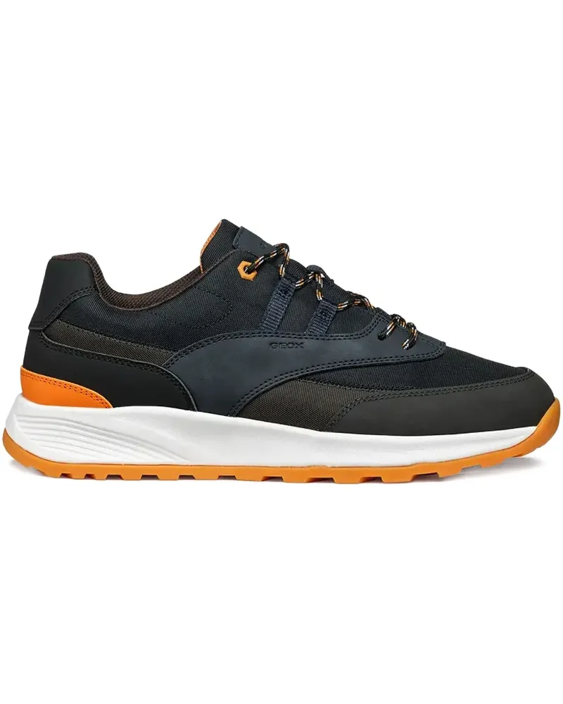 Geox Sneakers mit Kontrasteinsätzen - Blau Blau