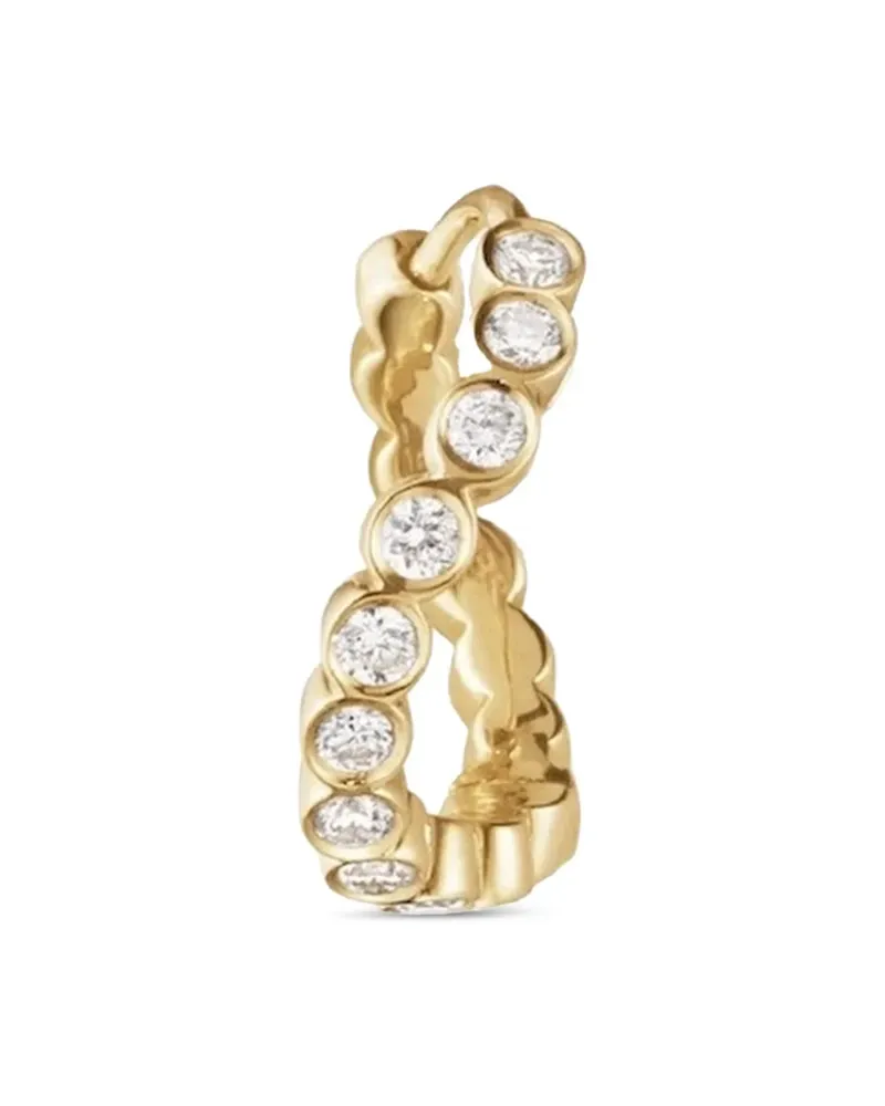Sophie Bille Brahe 18kt Petiti Courant Gelbgoldohrringe mit Diamant Gold