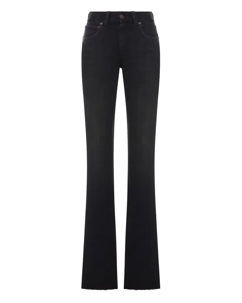 Balenciaga Bootcut-Jeans - Schwarz Schwarz