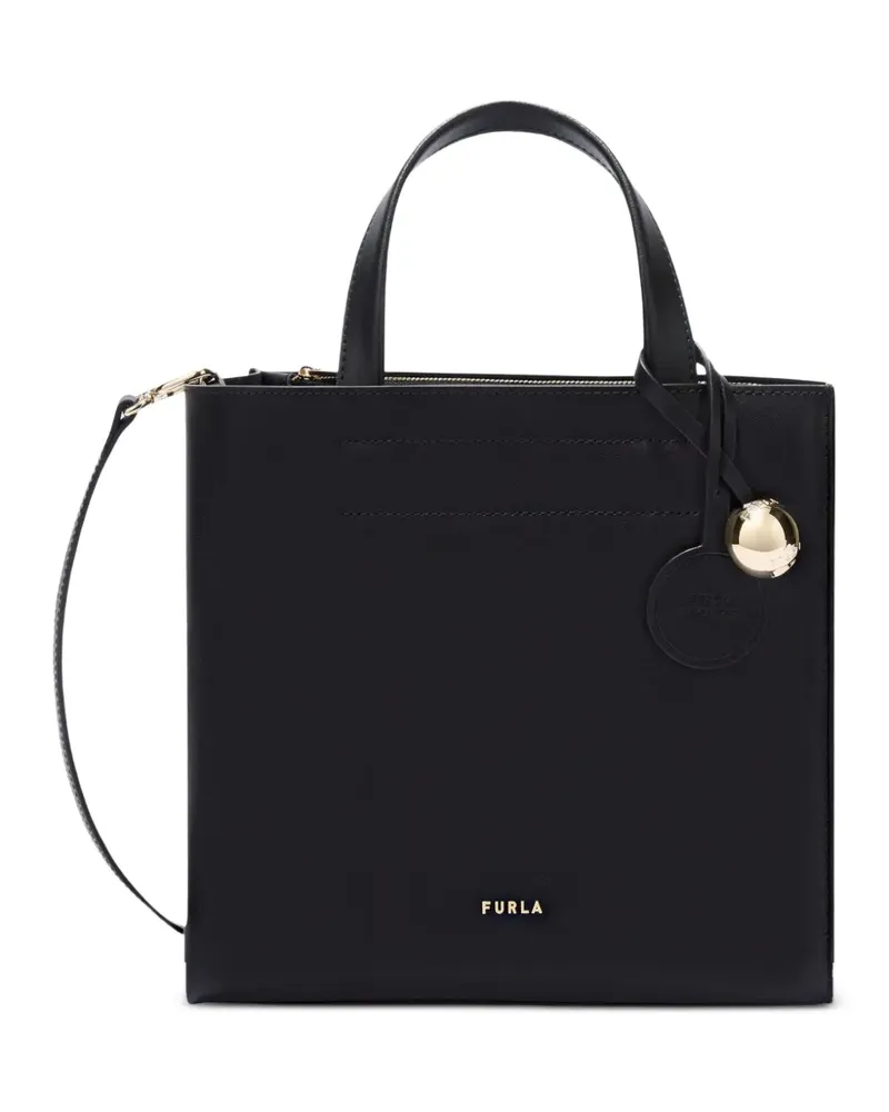 Furla Division It Tote Bag mit Reißverschluss - Schwarz Schwarz